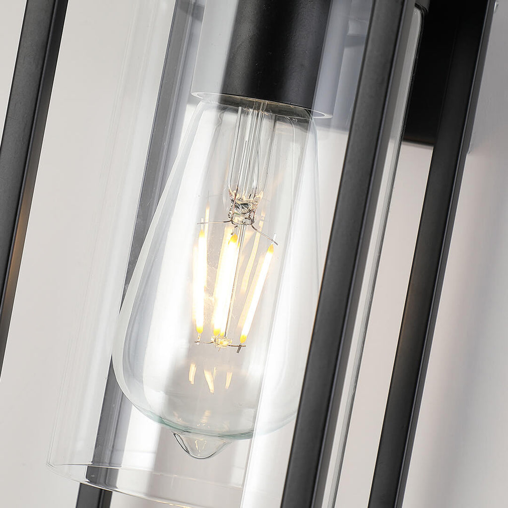 LumiGlass - Elegant Glass Wall Lamp for Atmospheric Lighting