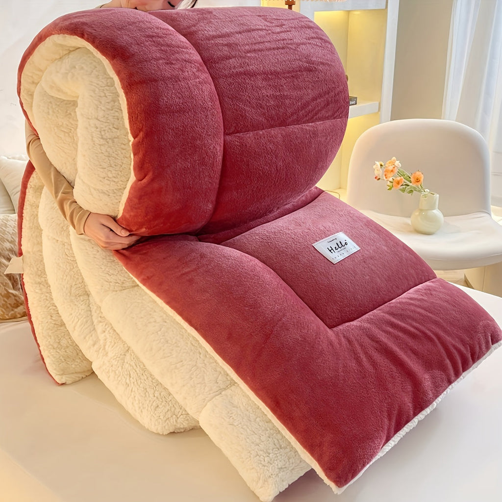 Stylish Cabin Sherpa Fleece Duvet – Ultimate Comfort & Warmth