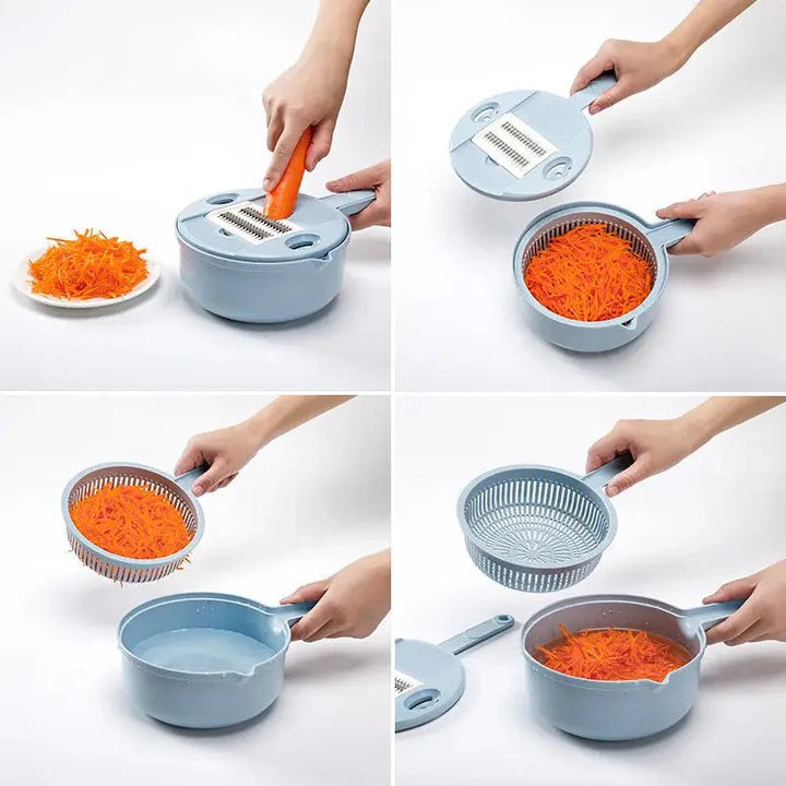 ChopMaster 3-in-1 Vegetable Chopper - Slice, Chop & Dice
