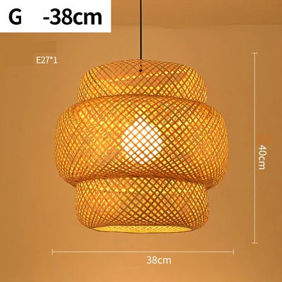 RayaLicht – Handmade Rattan Pendant Light for Your Interior