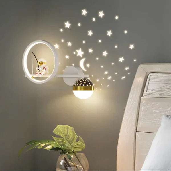 GlowNest – Playful Wall Lamp for Children's Room