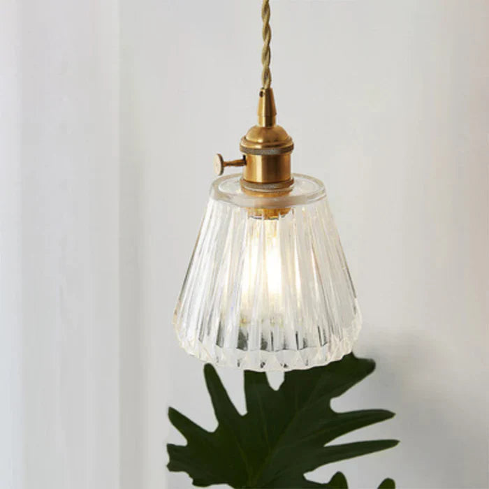 OpulentGlow Pendant – Elegant Glass Pendant Lamp