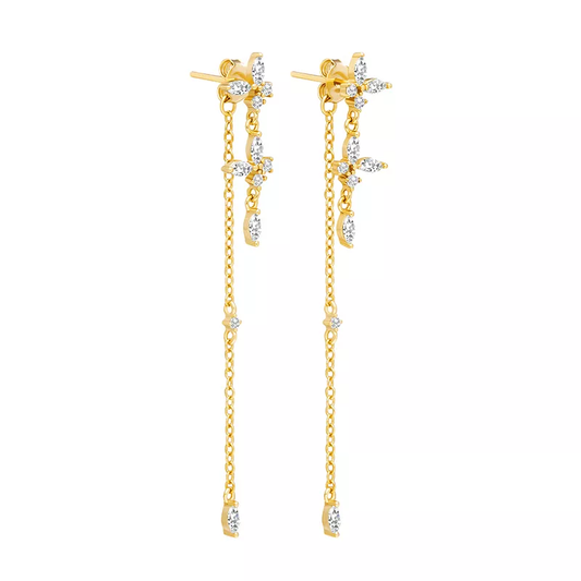 Elodie Drop Earrings - Timeless & Elegant Accessory