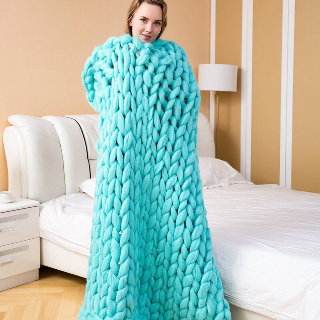 WinterVibe DIY Blanket - Unique and Comfortable for Winter