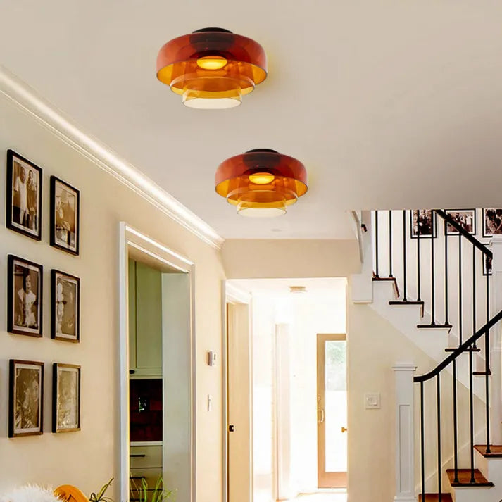 Nordic Designer Glass Lamp – Atmospheric Elegance for Any Space