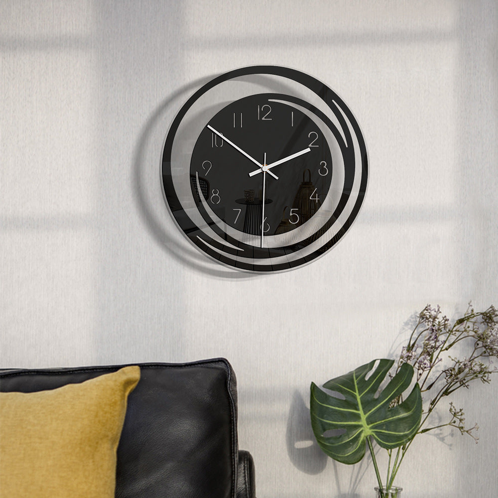 Elegant Silent Acrylic Wall Clock – Modern and Stylish