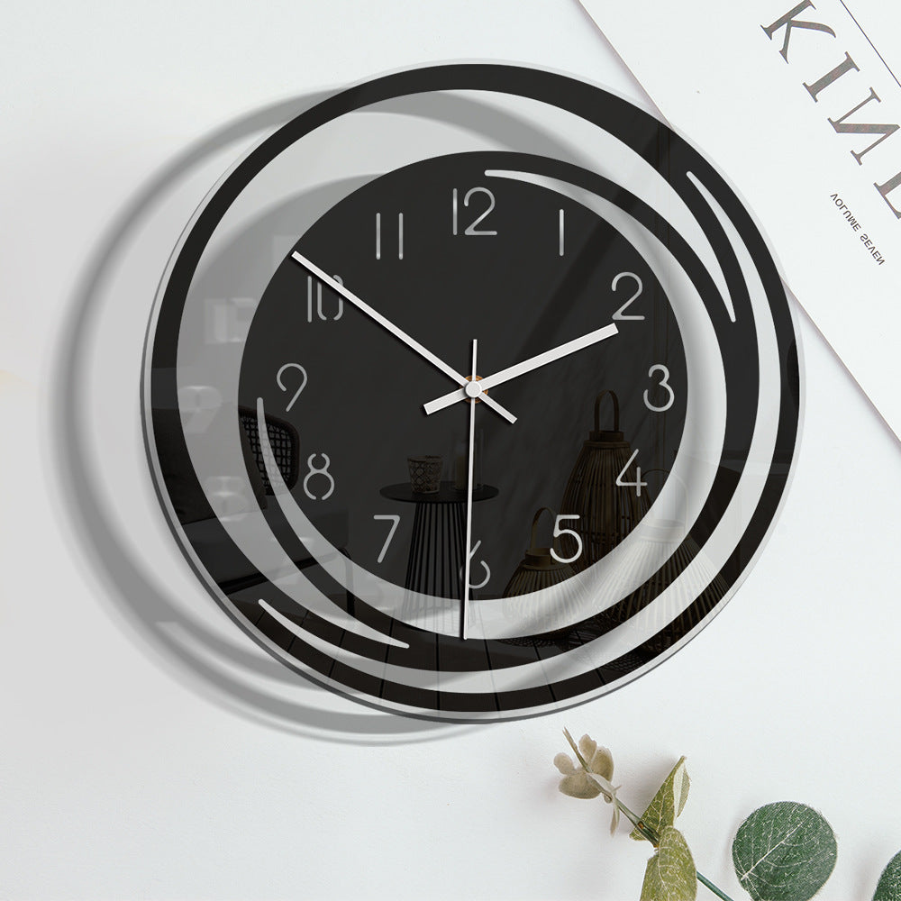 Elegant Silent Acrylic Wall Clock – Modern and Stylish