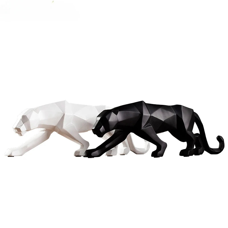 DuoPanthère Sculptures – Luxury Interior Decoration Set