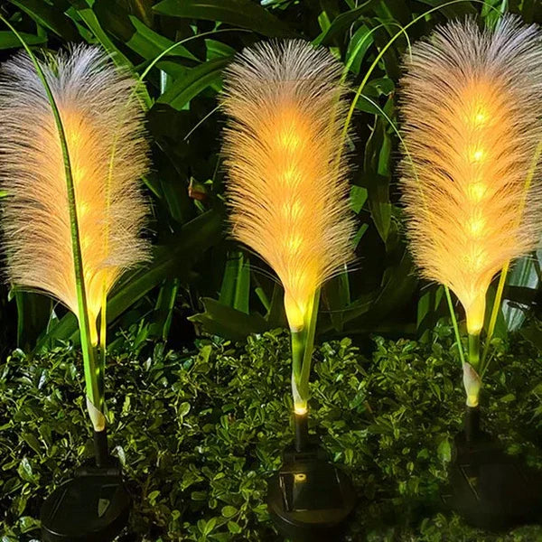 SunReed – Stylish Woven Outdoor Lighting for Your Garden