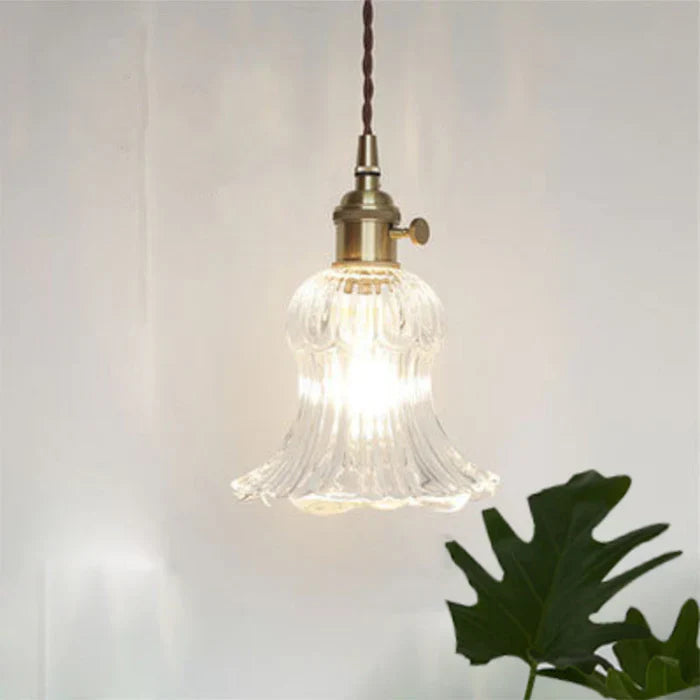 OpulentGlow Pendant – Elegant Glass Pendant Lamp