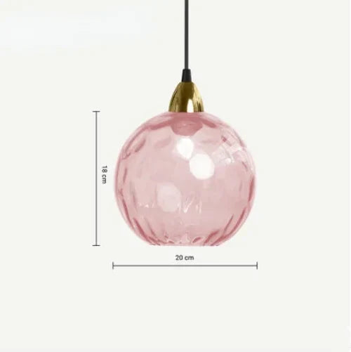 LumiSphere Pendant Light – Elegant Glass Sphere Lighting