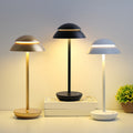 Aurelia Noire - Rechargeable Wireless Table Lamp Whiteh Built-in LED Lighting and Battery