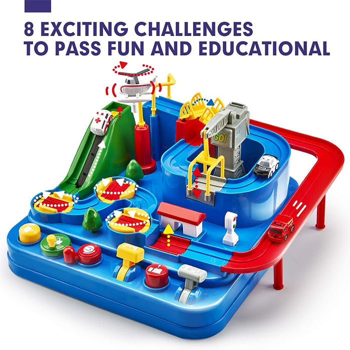 RescueTrack Adventure Set – Educational Toddler Toy