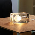 Icecube Lamp - Modern table lamp in the shape of an ice cube