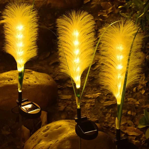 SunReed – Stylish Woven Outdoor Lighting for Your Garden