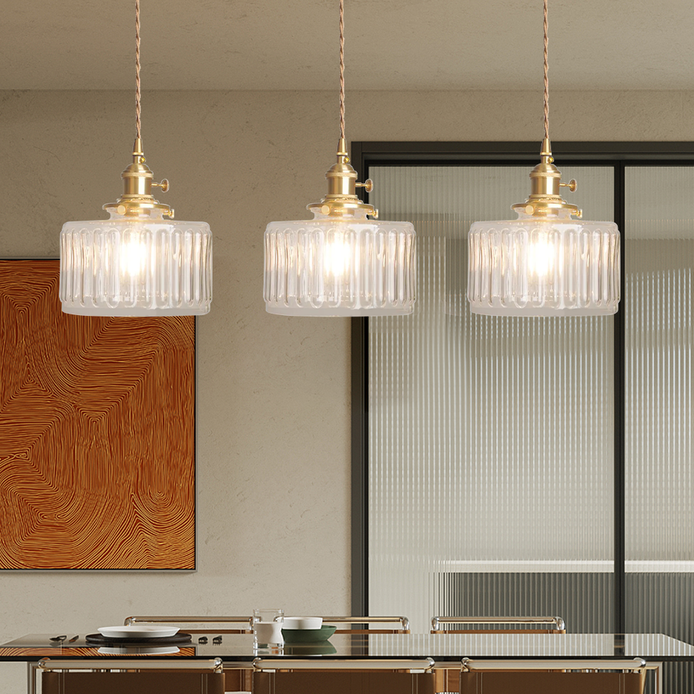 CrystalGlare - Vintage Crystal Hanging Lamp