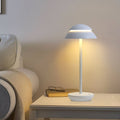 Aurelia Noire - Rechargeable Cordless Table Lamp with Integrated LED Lighting and Battery