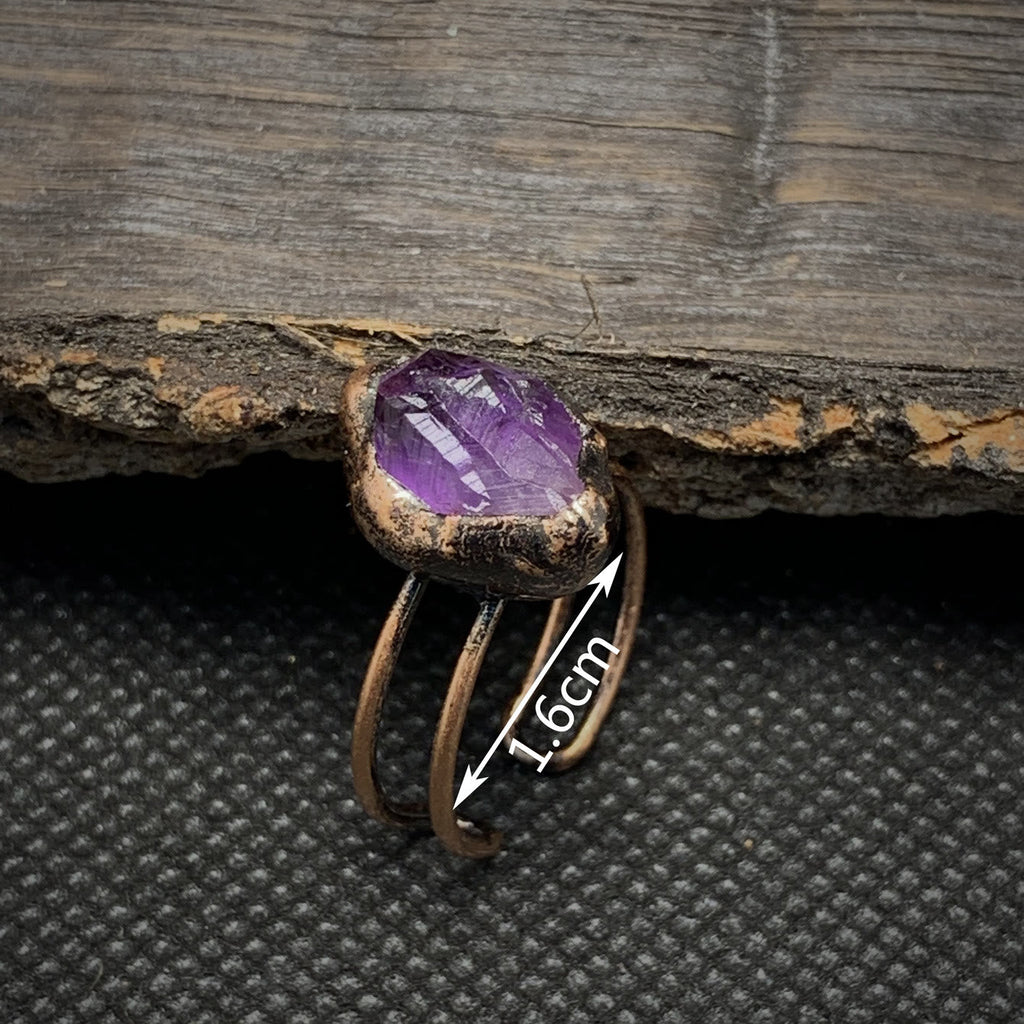Elegant Natural Birthstones Ring - Selina