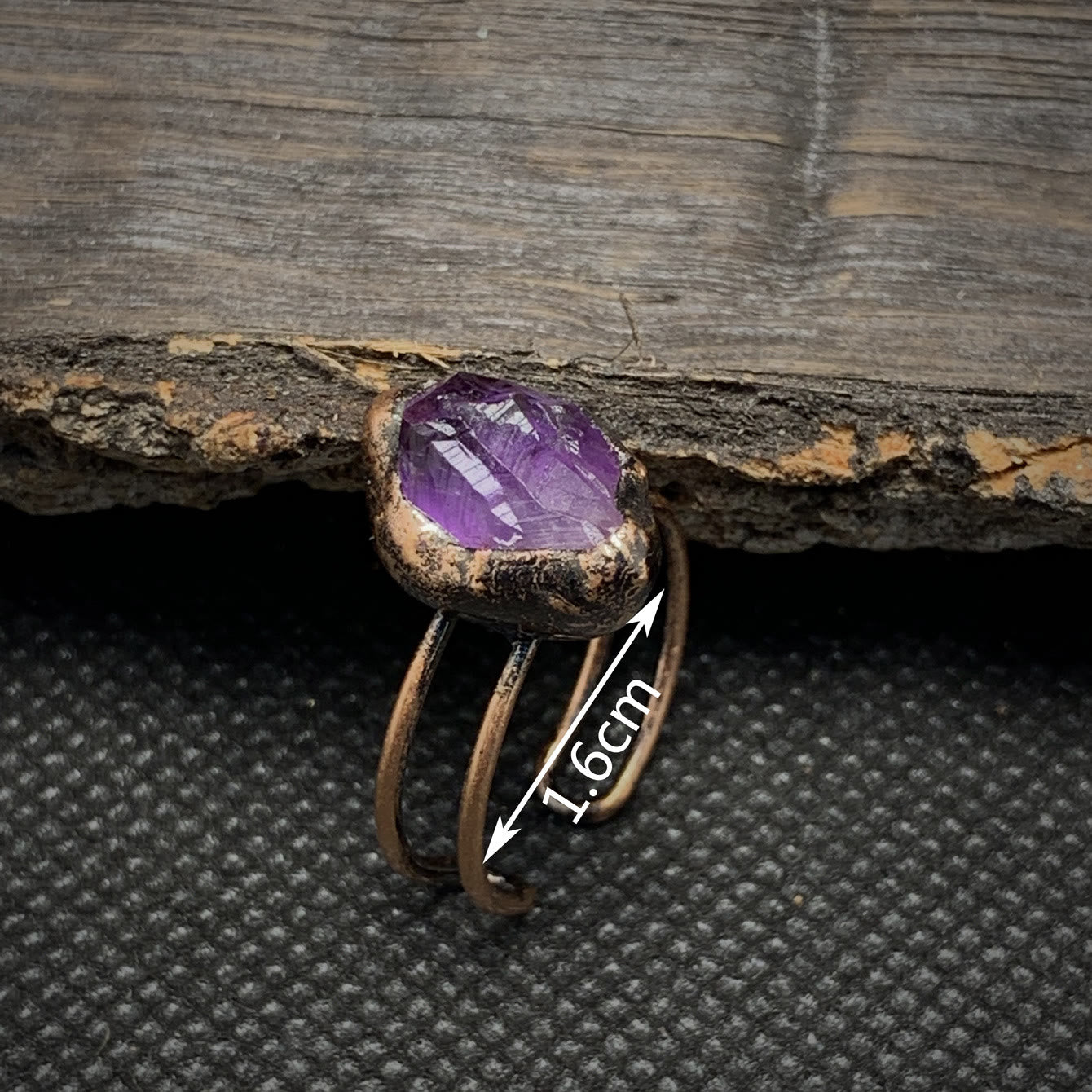 Elegant Natural Birthstones Ring - Selina