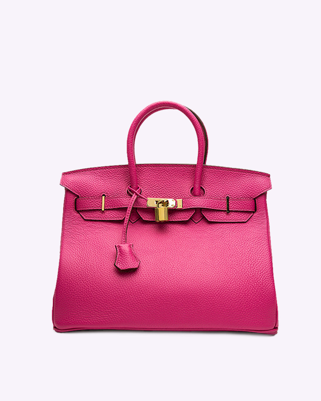 ClassicLeather Bag - Elegant Leather Handbag with Space