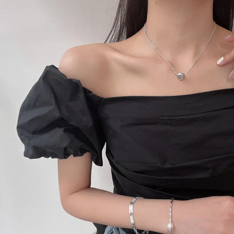 Chic Smiley Necklace - Mira for a Cheerful Touch