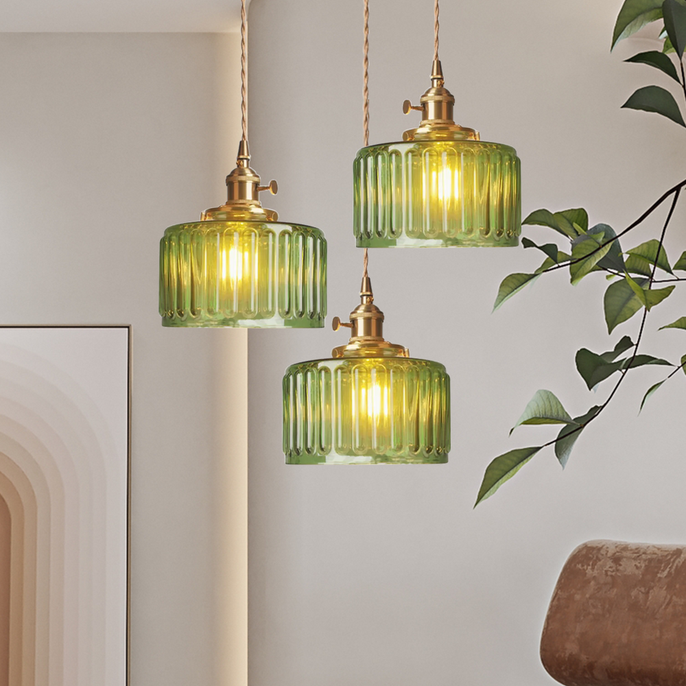 CrystalGlare - Vintage Crystal Hanging Lamp
