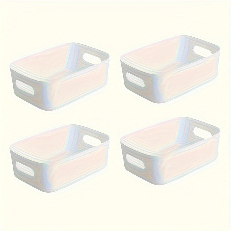 ChicOrganizer - Set of 4 Stylish Storage Bins for Home