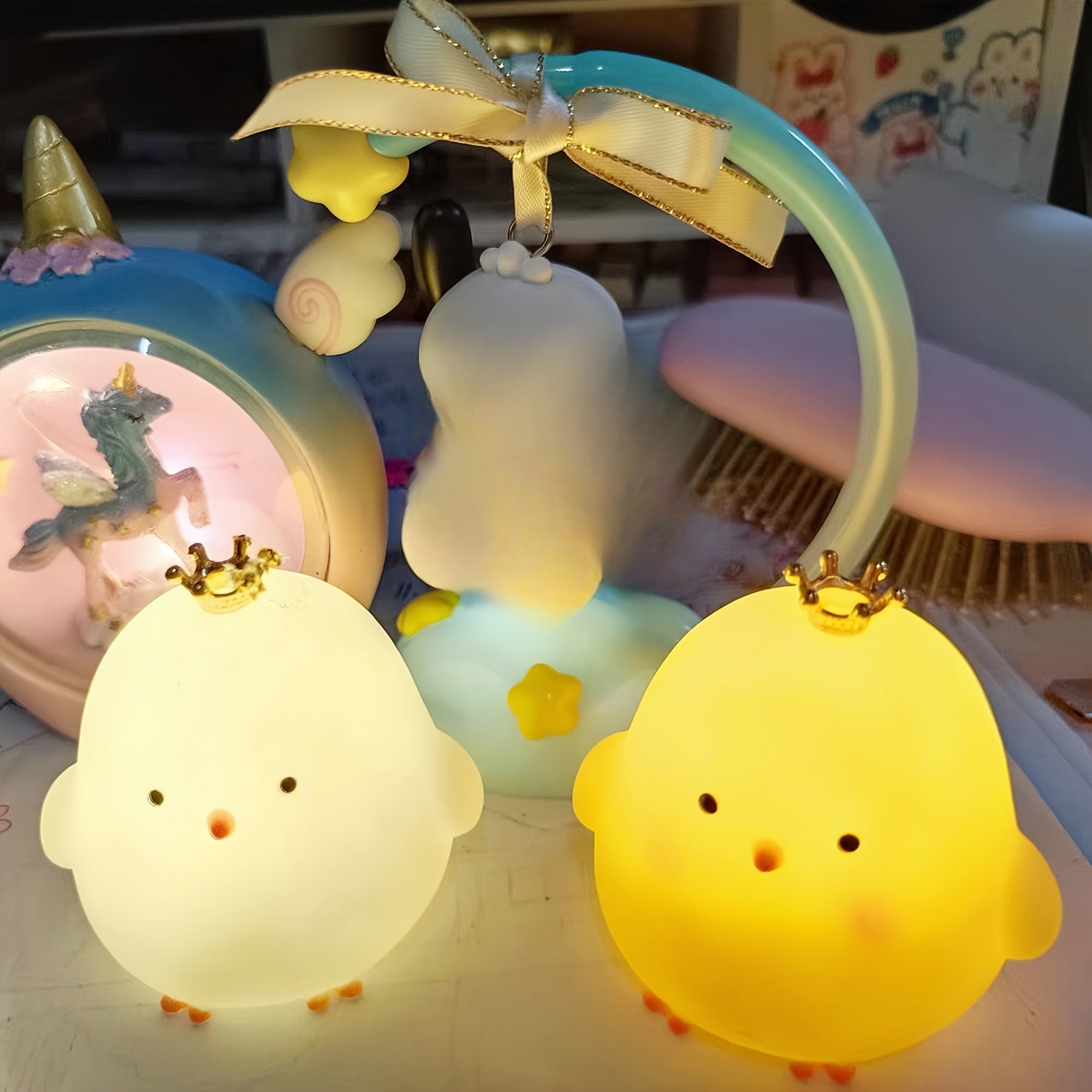 LumiKuiken - Elegant LED Table Lamp with Healthy Light