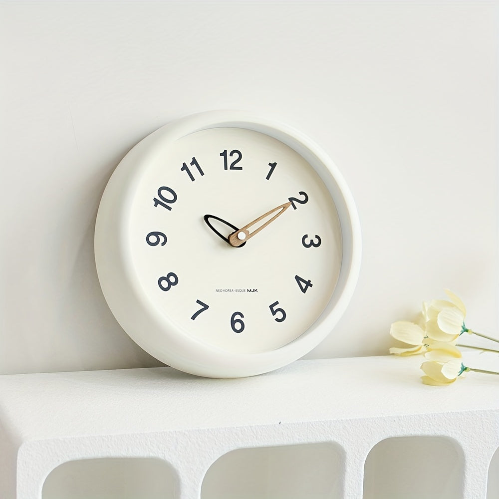 SilenceTime Clock – Elegant 10-Inch Wall Clock for Home
