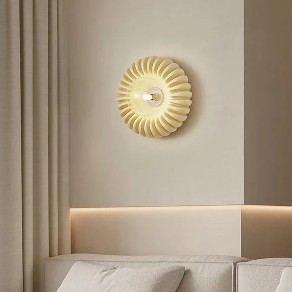 ArtisanGlow Wall Lamp - Elegant Resin Wall Lamp for Bedrooms
