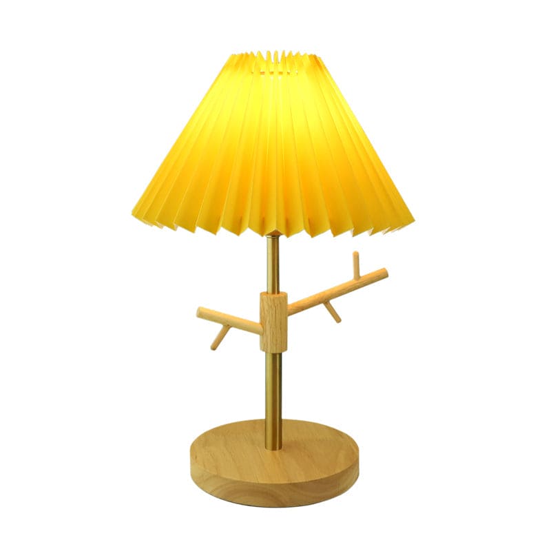 GloShine - Scandinavian Night Light with Storage Shelf