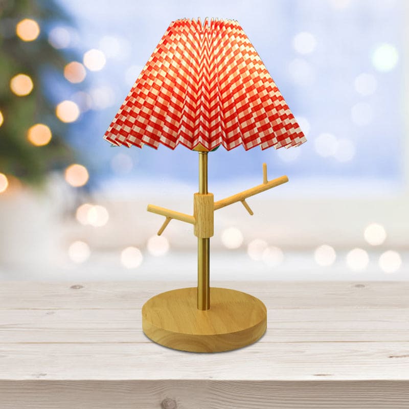 GloShine - Scandinavian Night Light with Storage Shelf
