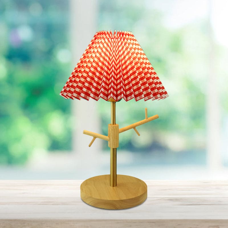 GloShine - Scandinavian Night Light with Storage Shelf