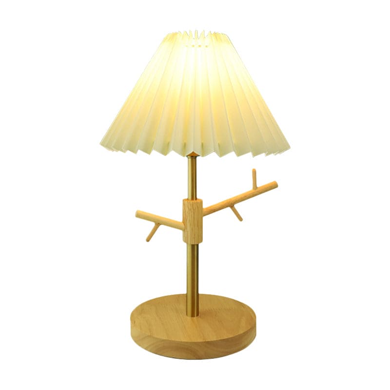 GloShine - Scandinavian Night Light with Storage Shelf