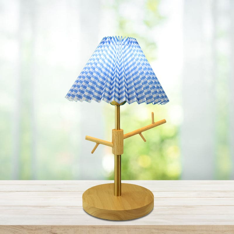GloShine - Scandinavian Night Light with Storage Shelf