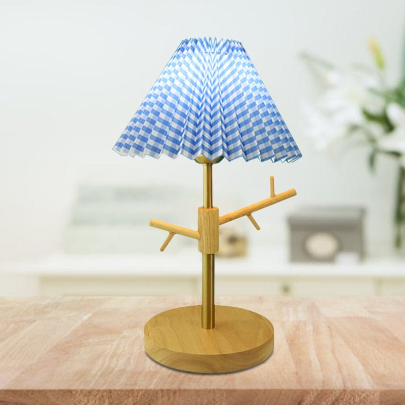 GloShine - Scandinavian Night Light with Storage Shelf