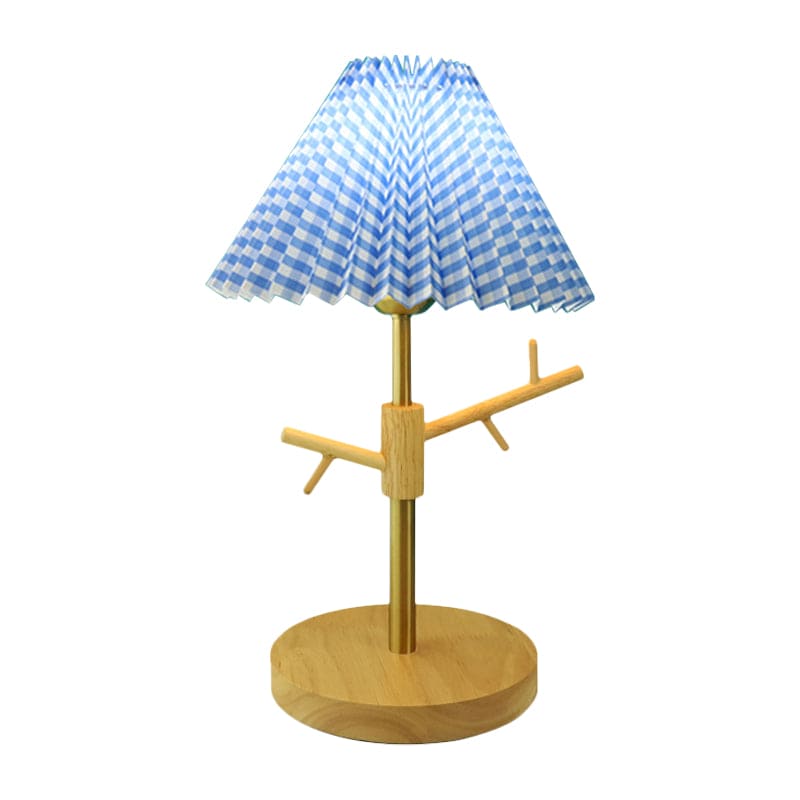 GloShine - Scandinavian Night Light with Storage Shelf