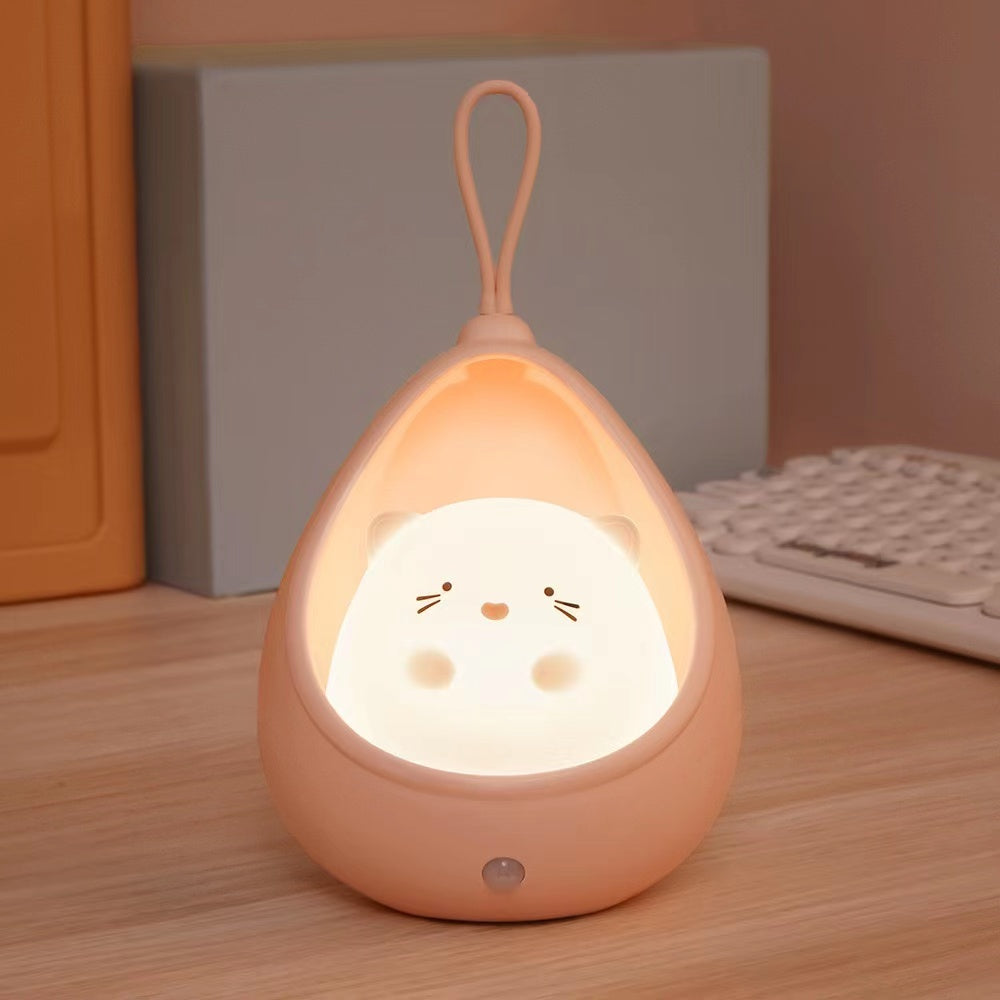 BunnyGlow - Rechargeable Animal Night Light with Sensor
