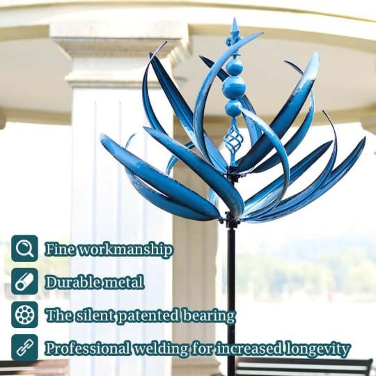 WindTwirl – Modern Outdoor Garden Wind Spinner