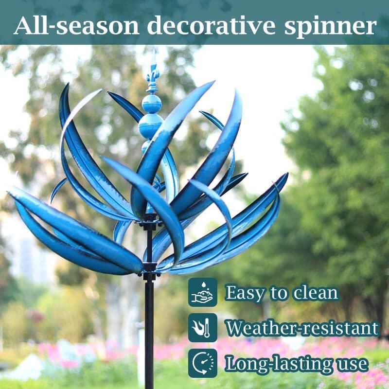 WindTwirl – Modern Outdoor Garden Wind Spinner
