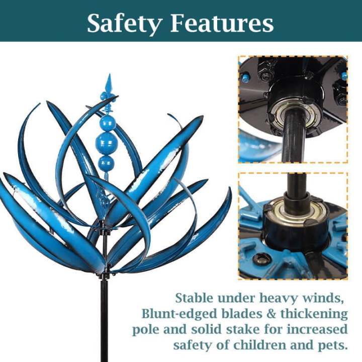 WindTwirl – Modern Outdoor Garden Wind Spinner