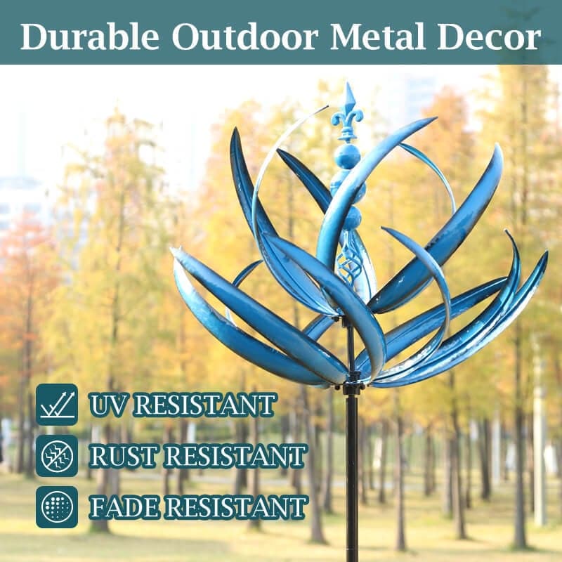 WindTwirl – Modern Outdoor Garden Wind Spinner