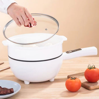 CookEase – Versatile Electric Frying Pan with Steamer