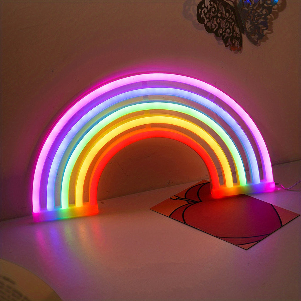 RainbowLight - Colourful Neon LED Lamp with USB/Battery