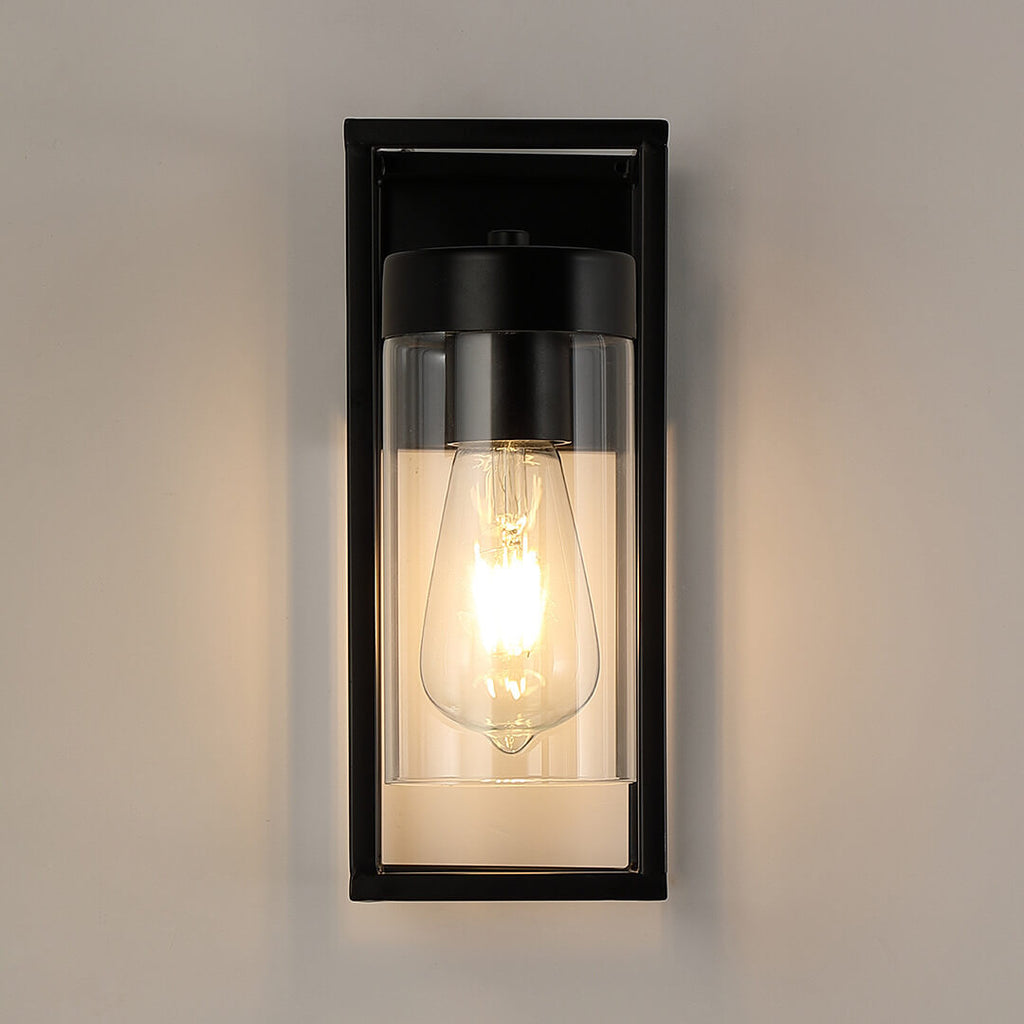 LumiGlass - Elegant Glass Wall Lamp for Atmospheric Lighting