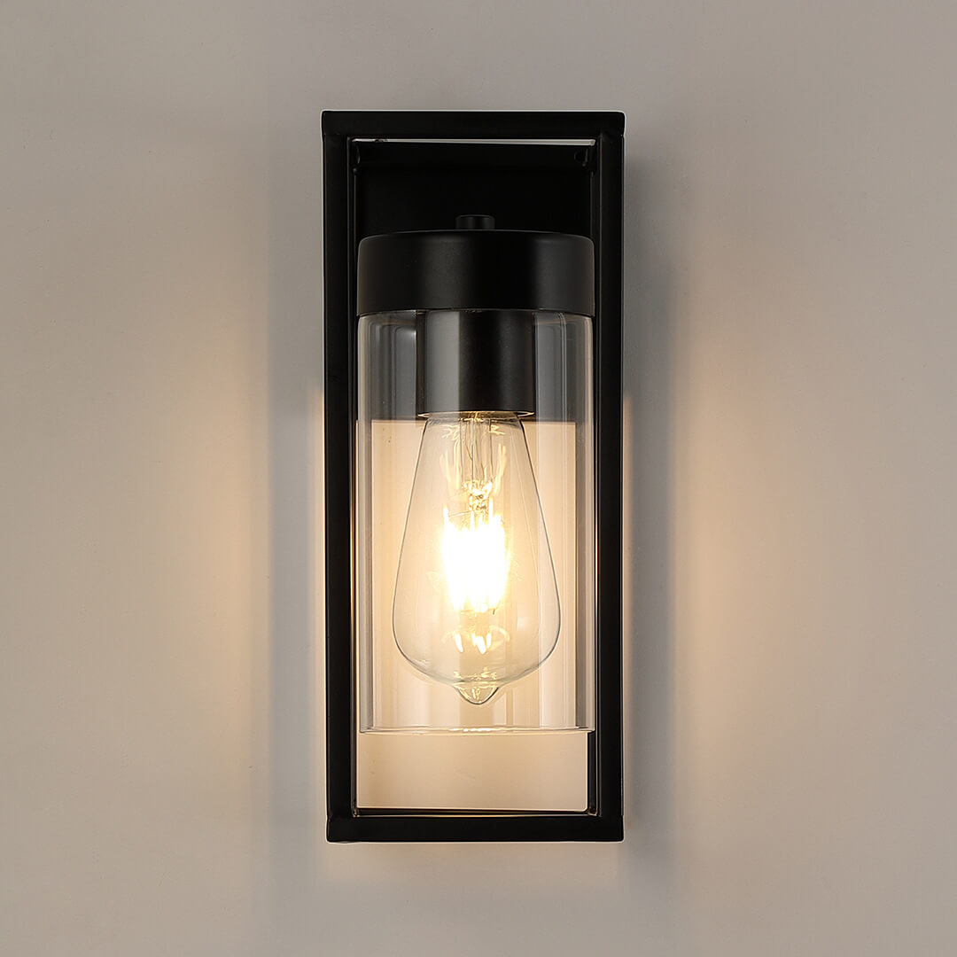 LumiGlass - Elegant Glass Wall Lamp for Atmospheric Lighting