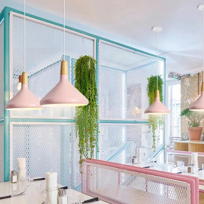 Chic Macaron Ceiling Lamp - Playful Elegance for Every Interior