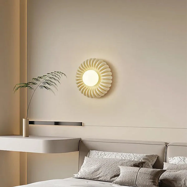 ArtisanGlow Wall Lamp - Elegant Resin Wall Lamp for Bedrooms