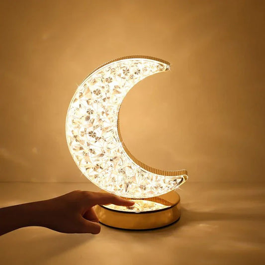Celestia – Enchanting Dimmable Crystal Table Lamp