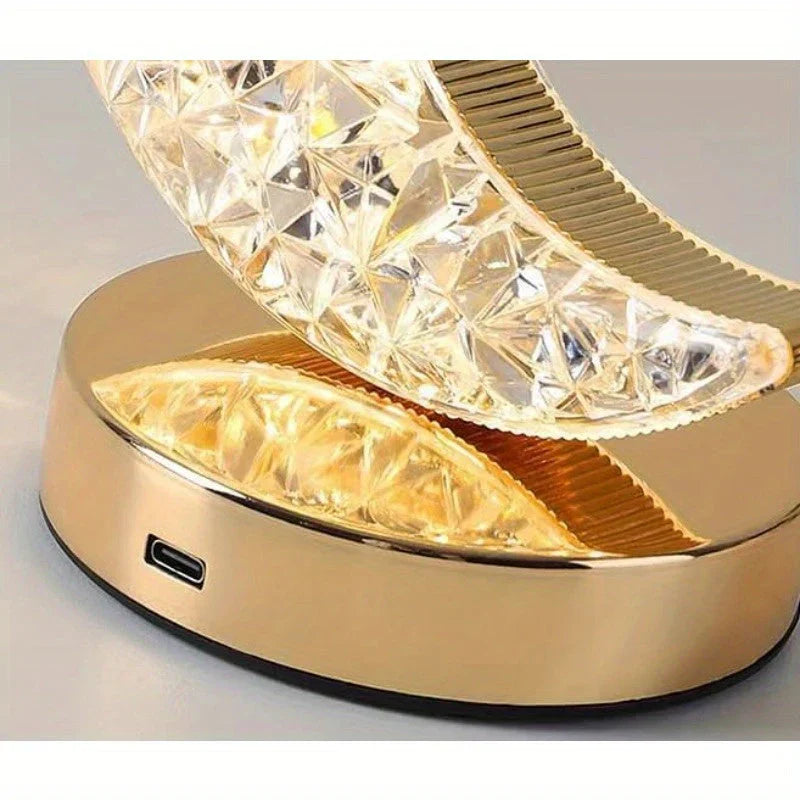 Celestia – Enchanting Dimmable Crystal Table Lamp